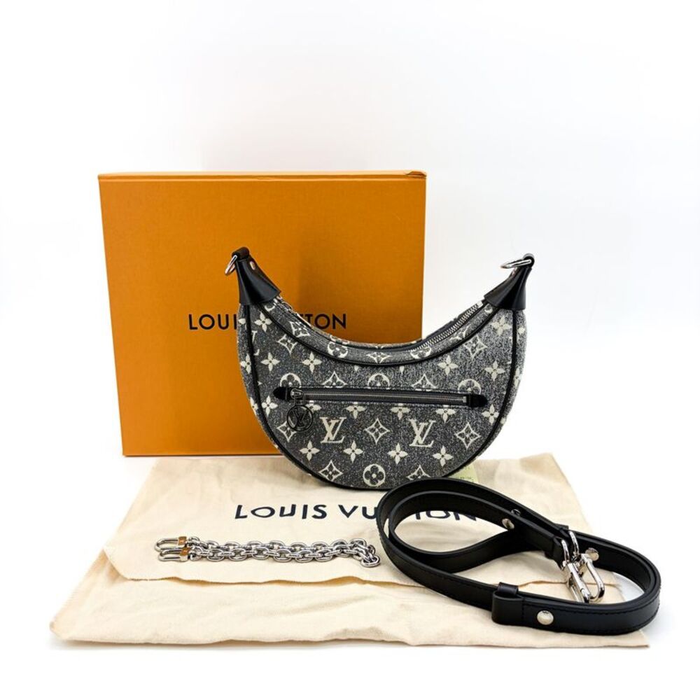 Louis Vuitton Loop Monogram Denim Black - Picture 3 of 10